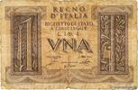 ITALY 1 Lire ITALY 1 Lire 1939 G -