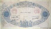 FRANCE 500 Francs BLEU ET ROSE FRANCE 500 Francs BLEU ET ROSE 1930 VG -