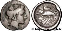 Classic 3 (350 BC to 323 BC) Drachme EUBOEA - CHALCIS Chalcis, Eubée c. 338-308 AC. (16,5mm, 3,53g, 9h) -
