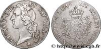 FRANCE Écu aux branches d’olivier, tête ceinte d’un bande LOUIS XV THE BELOVED La Rochelle 1746 (40,5mm, 29,06g, 6h) -