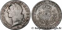 FRANCE Écu aux branches d’olivier, tête ceinte d’un bande LOUIS XV THE BELOVED Tours 1752 (41mm, 28,65g, 6h) -