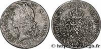 FRANCE Écu aux branches d’olivier, tête ceinte d’un bande LOUIS XV THE BELOVED Tours 1756 (41,5mm, 29,15g, 6h) -