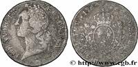 FRANCE Écu aux branches d’olivier, tête ceinte d’un bande LOUIS XV THE BELOVED Tours 1762 (40,5mm, 28,38g, 6h) -