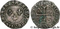 FRANCE Blanc aux trois lis CHARLES VII LE BIEN SERVI / THE WELL-SERVED Tours n.d. (25mm, 2,84g, 3h) -
