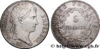 FRANCE 5 francs Napoléon Empereur, Cent-Jours LES CENT JOURS / THE HUNDRED DAYS Paris 1815 (37mm, 24,84g, 6h) -