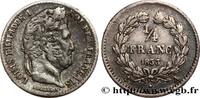 FRANCE 1/4 franc Louis-Philippe LOUIS-PHILIPPE I Paris 1833 (15mm, 1,20g, 6h) -