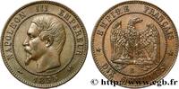 FRANCE Dix centimes Napoléon III, tête nue SECOND EMPIRE Rouen 1855 (30mm, 9,89g, 6h) -