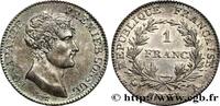 FRANCE 1 franc Bonaparte Premier Consul CONSULATE Paris 1803 (23mm, 5,01g, 6h) -