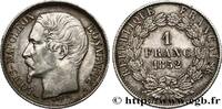FRANCE 1 franc Louis-Napoléon II REPUBLIC Paris 1852 (23mm, 4,99g, 6h) -
