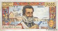 FRANCE 5000 Francs HENRI IV FRANCE 5000 Francs HENRI IV 1957 VF- -