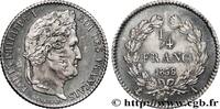 FRANCE 1/4 franc Louis-Philippe LOUIS-PHILIPPE I Paris 1838 (15mm, 1,23g, 6h) -