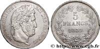 FRANCE 5 francs IIe type Domard LOUIS-PHILIPPE I Strasbourg 1839 (37,18mm, 24,80g, 6h) -