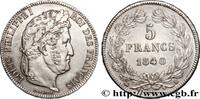 FRANCE 5 francs IIe type Domard LOUIS-PHILIPPE I Rouen 1840 (37mm, 24,97g, 6h) -