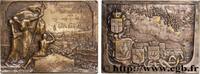 FRANCE Plaquette, Exposition universelle de Turin EXPOSITIONS UNIVERSELLES Italie, Turin 1911 (53,5mm, 113g, 12h) -