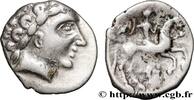 FRANCE Drachme au cavalier et à la petite tête PICTONES / BITURIGES - MID-WESTERN, Unspecified c. 80-60 AC. (18mm, 3,43g, 7h) -