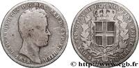 ITALY - KINGDOM OF SARDINIA - CHARLES-ALBERT 1 Lire ITALY - KINGDOM OF SARDINIA - CHARLES-ALBERT Turin 1838 (23mm, 4,60g, 6h) -