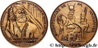 FRANCE Médaille, Jean François Champollion, Bicentenaire HISTORIENS ET CONSERVATEURS Monnaie de Paris 1990 (81mm, 247,83g, 12h) -