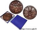 FRANCE Médaille, Noel MÉDAILLES RELIGIEUSES Monnaie de Paris 1974 (80,5mm, 267,55g, 12h) -