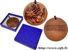 FRANCE Médaille, Echange AMOUR ET MARIAGE Monnaie de Paris (1966) (70mm, 62,9g, 12h) -