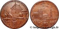 FRANCE Médaille, Jubilé de la Société historique et litté ACADÉMIES ET SOCIÉTÉS SAVANTES 1895 (45,5mm, 41,25g, 12h) -