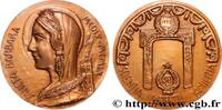 FRANCE Médaille, Sainte Barbara MÉDAILLES RELIGIEUSES Monnaie de Paris 1960 (62,5mm, 135,16g, 12h) -