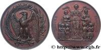 FRANCE Médaille, Enseignement primaire ENSEIGNEMENT 72 - Chateau-du-Loir 1851-1852 (51,5mm, 69,66g, 12h) -