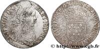 FRANCE Écu, portrait à la mèche longue LOUIS XIV THE SUN KING Bayonne 1653 (39mm, 27,12g, 6h) -