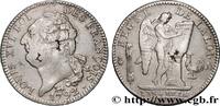 FRANCE Écu dit au génie, type FRANÇOIS LOUIS XVI Paris 1792 (38,5mm, 29,09g, 6h) -