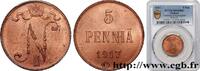 FINLAND 5 Pennia FINLAND 1917 (25mm, 6,41g, 12h) -