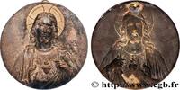 FRANCE Plaque, Christ nimbé, uniface MÉDAILLES RELIGIEUSES n.d. (152mm, 100,58g, 12h) -