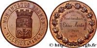 FRANCE Médaille, Prix, École des Beaux-arts BEAUX-ARTS - SOCIÉTÉS, ÉCOLES ET PRIX 54 - Nancy 1898 (50,5mm, 63,36g, 12h) -