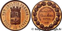 FRANCE Médaille, Prix, École des Beaux-arts BEAUX-ARTS - SOCIÉTÉS, ÉCOLES ET PRIX 54 - Nancy 1899 (36,5mm, 22,48g, 12h) -