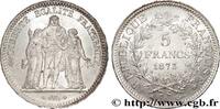 FRANCE 5 francs Hercule III REPUBLIC Paris 1873 (37mm, 25,05g, 6h) -