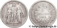 FRANCE 5 francs Hercule, IIe République II REPUBLIC Bordeaux 1848 (37mm, 24,63g, 6h) -