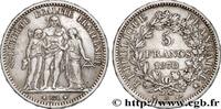 FRANCE 5 francs Hercule III REPUBLIC Paris 1870 (37mm, 24,94g, 6h) -