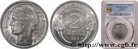FRANCE 2 francs Morlon, aluminium IV REPUBLIC 1950 (27mm, 2,2g, 6h) -