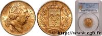 FRANCE 20 francs or Louis XVIII, tête nue LOUIS XVIII Paris 1824 (21mm, 6,45g, 6h) -