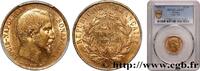 FRANCE 20 francs or Louis-Napoléon II REPUBLIC Paris 1852 (21mm, 6,45g, 6h) -