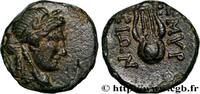 Hellenistic 2 (188 BC to 30 BC) Unité de bronze IONIA - SMYRNA Smyrne, Ionie c. 105-95 AC. (9,5mm, 0,96g, 12h) -