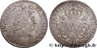 FRANCE Écu aux trois couronnes LOUIS XIV THE SUN KING Paris 1715 (41,5mm, 30,56g, 6h) -