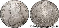 FRANCE Écu aux branches d'olivier LOUIS XVI Orléans 1785 (40,5mm, 28,70g, 6h) -