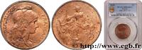 FRANCE 5 centimes Daniel-Dupuis III REPUBLIC 1899 (25mm, 5g, 6h) -