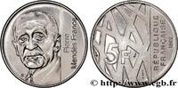 FRANCE Essai de 5 francs Mendès-France V REPUBLIC Pessac 1992 (29mm, 10g, 6h) -