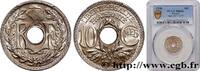 FRANCE 10 centimes Lindauer, maillechort III REPUBLIC 1938 (21mm, 3g, 6h) -