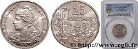 FRANCE 25 centimes Patey, 2e type III REPUBLIC 1904 (24mm, 7,00g, 6h) -