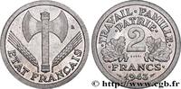 FRANCE Essai de 2 francs Francisque FRENCH STATE Paris 1943 (27mm, 2,23g, 6h) -
