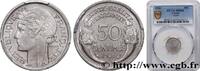 FRANCE 50 centimes Morlon, légère PROVISIONAL GOVERNEMENT OF THE FRENCH REPUBLIC 1941 (18mm, 0,7g, 6h) -