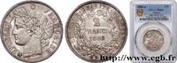 FRANCE 2 francs Cérès, avec légende III REPUBLIC Paris 1888 (27,16mm, 10g, 6h) -