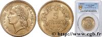 FRANCE 5 francs Lavrillier, bronze-aluminium PROVISIONAL GOVERNEMENT OF THE FRENCH REPUBLIC Castelsarrasin 1945 (31mm, 12,00g, 6h) -
