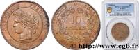FRANCE 10 centimes Cérès III REPUBLIC Paris 1880 (30mm, 10g, 6h) -